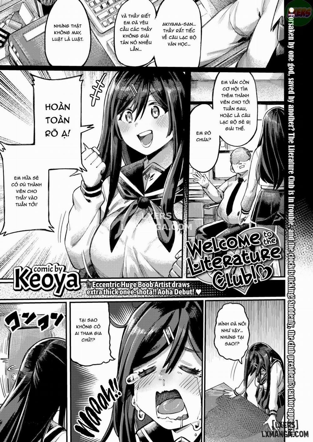 Welcome to the Literature Club! ❤ Oneshot trang 0