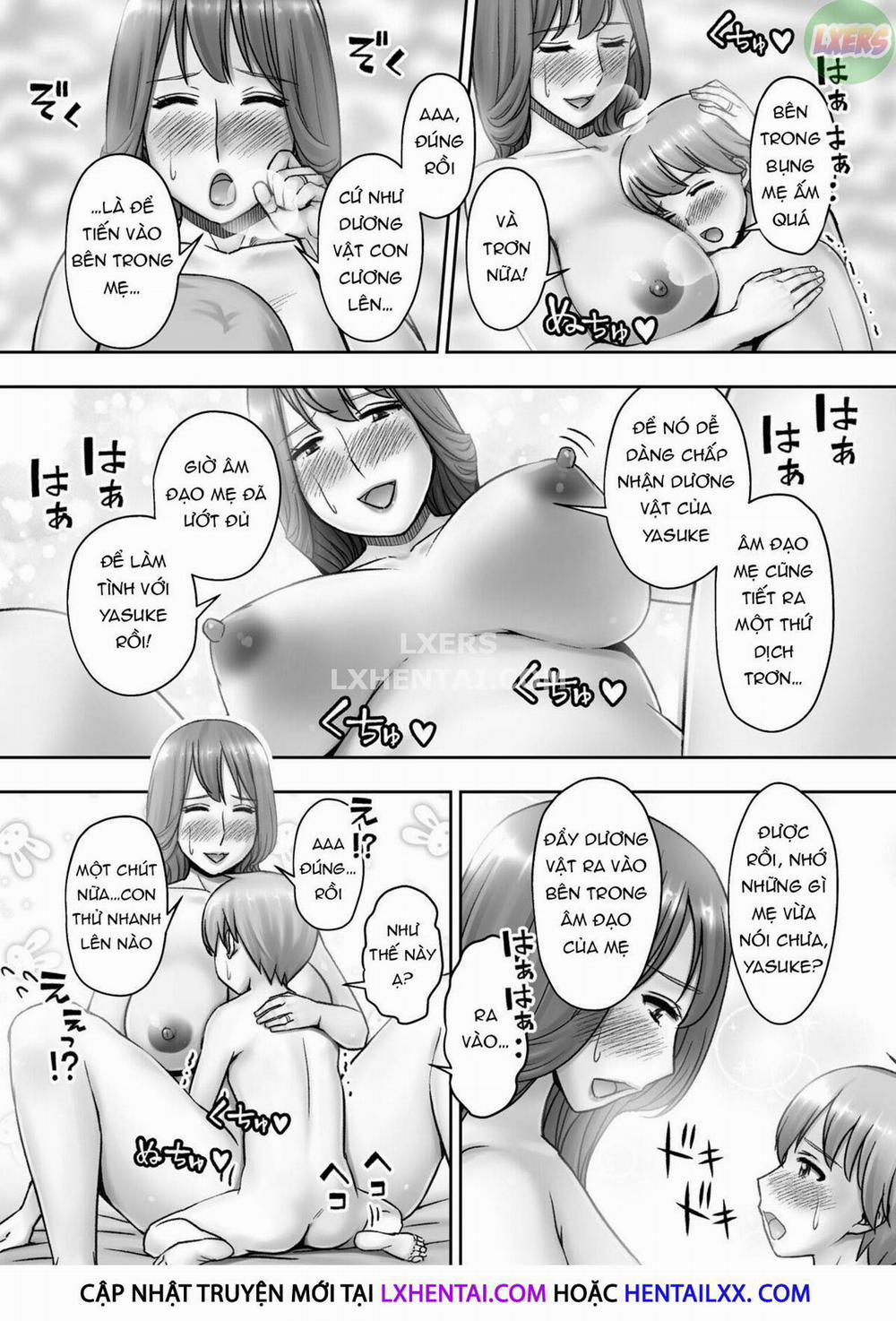 Well-mannered mother's indecent sex education Oneshot trang 31