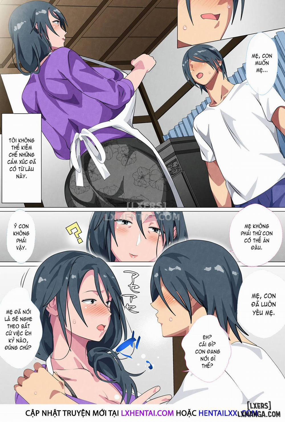 Widowed Mother Sayoko ~Record of a Copulation of a Mother and Son Living in a Small Room Oneshot trang 20