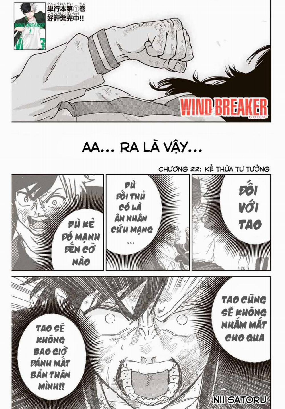 Wind Breaker (Nii Satoru) 22 trang 1