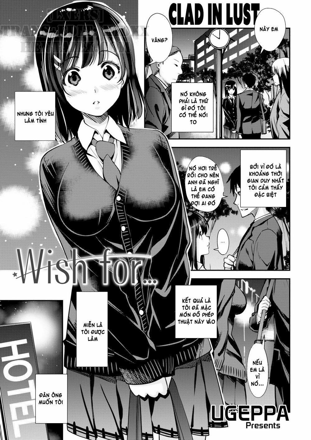 Wish For Oneshot [Không che] trang 2