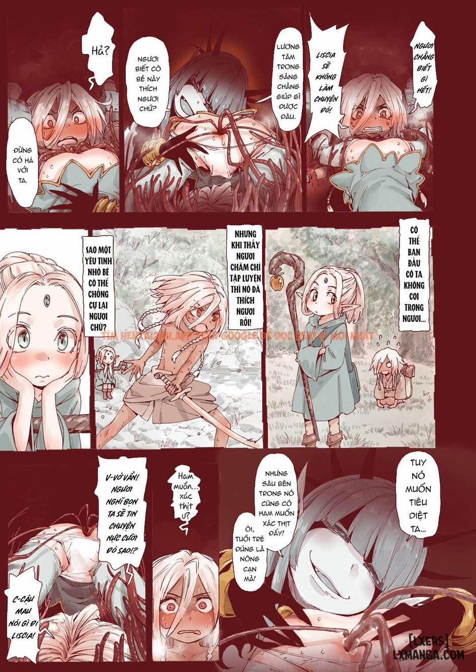 Witch Of Depravity: How The Young Hero And A Tiny Elf Fell Victim To A Sorceress 2 trang 10