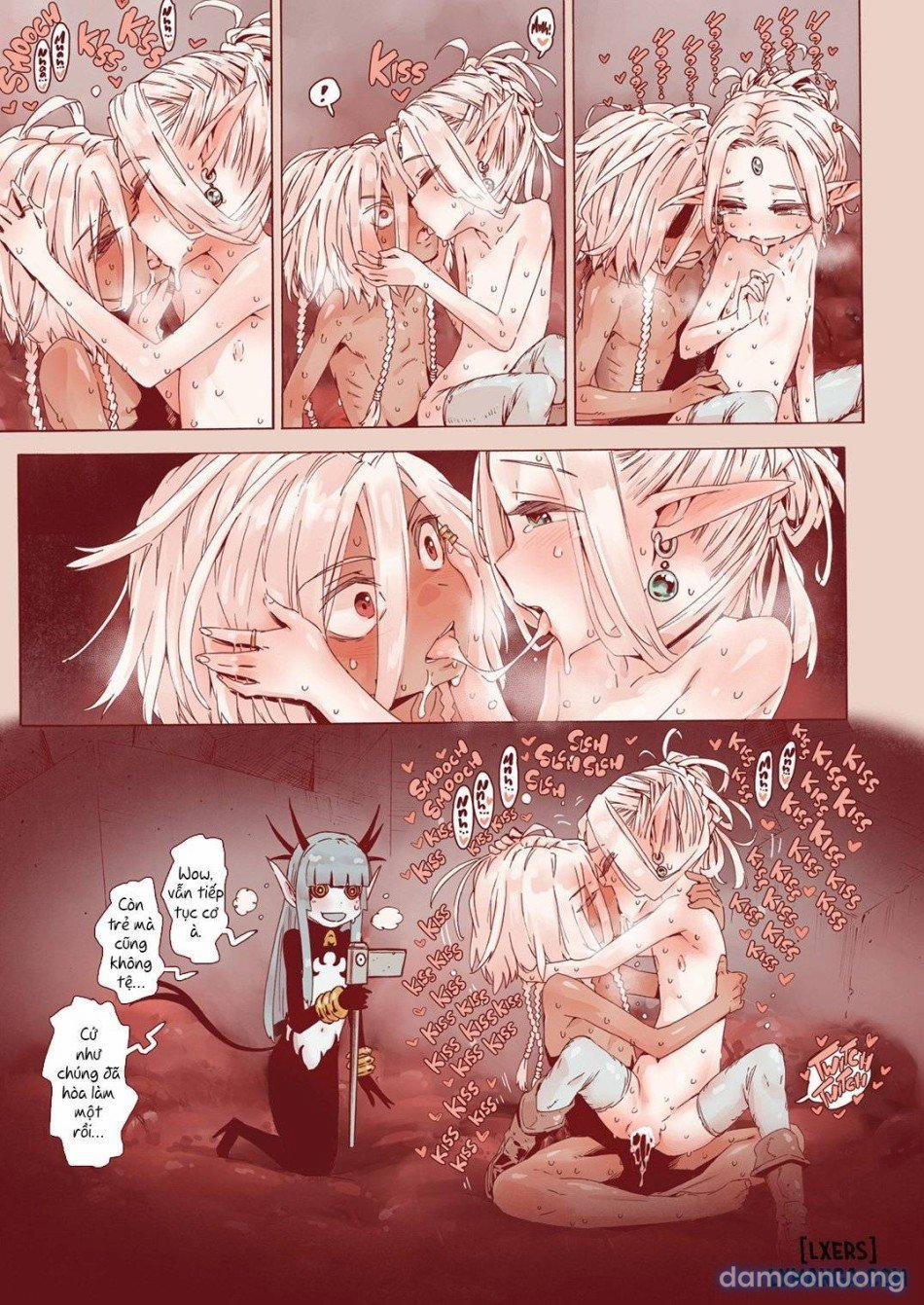 Witch Of Depravity: How The Young Hero And A Tiny Elf Fell Victim To A Sorceress 4 trang 8