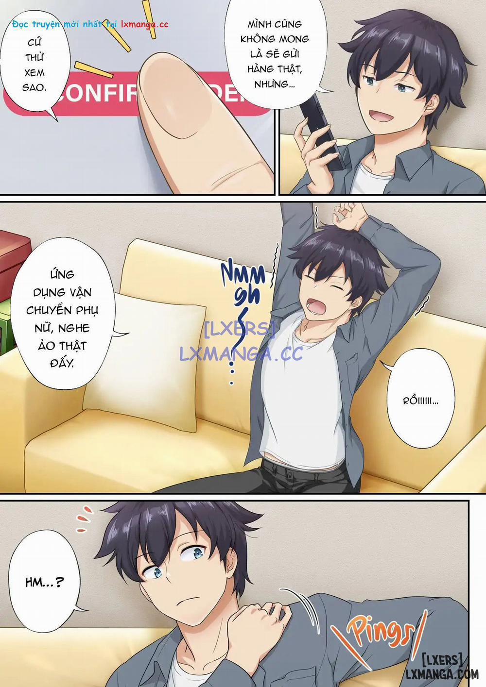 Woman Eats 1 -Hottie Delivery Service- trang 9