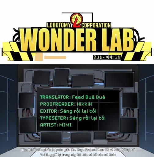 Wonder Lab (Lobotomy Corporation Comics) 3 trang 0