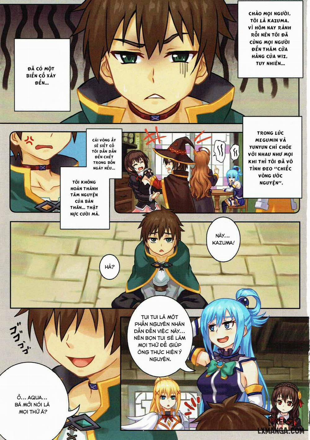 WONDERFUL WISHES Biyoshibi Ganbou Oneshot trang 3