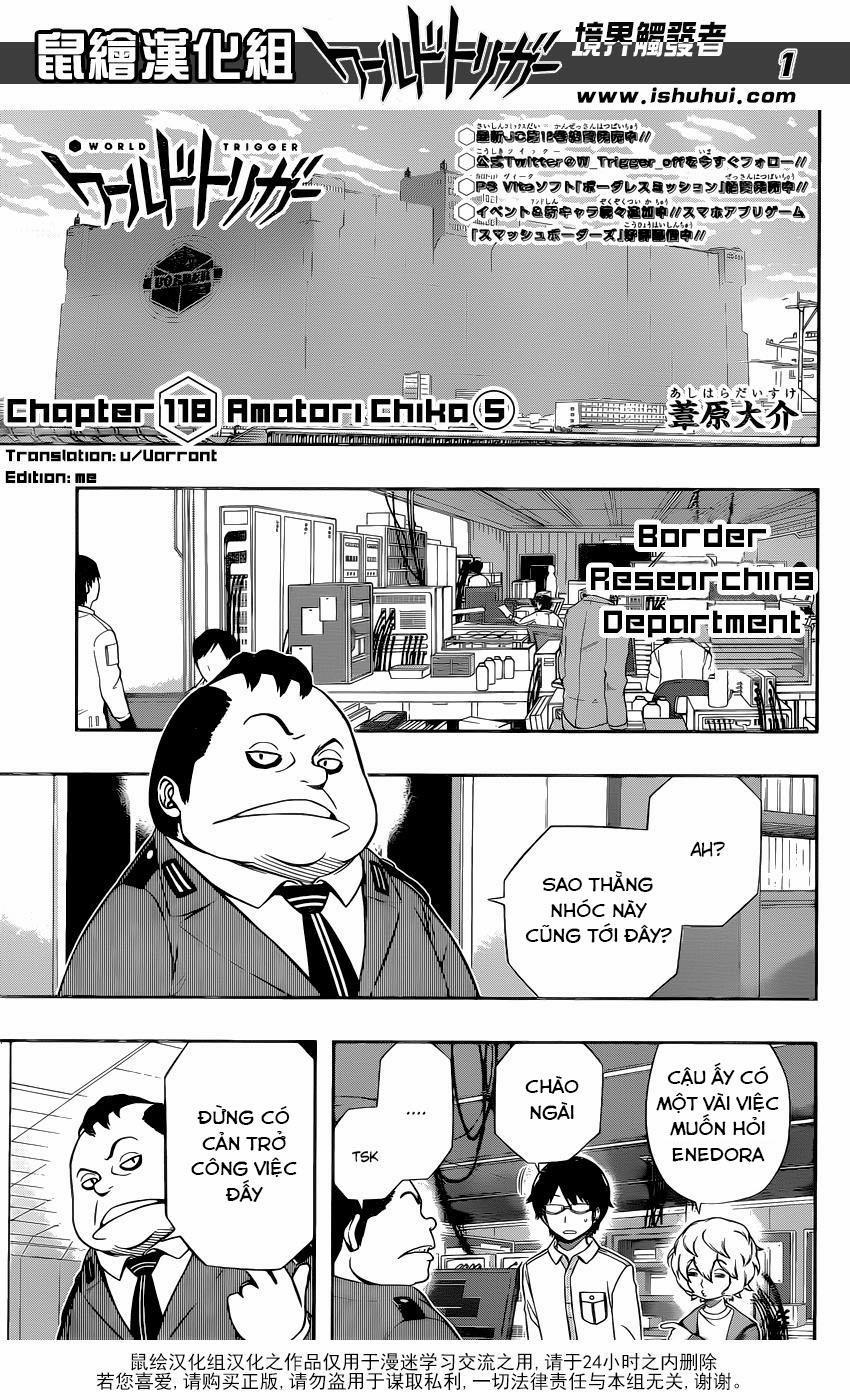 World Trigger 118 trang 0