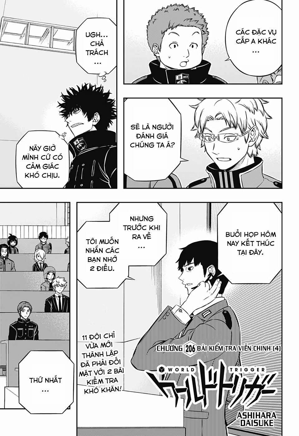 World Trigger 206 trang 1