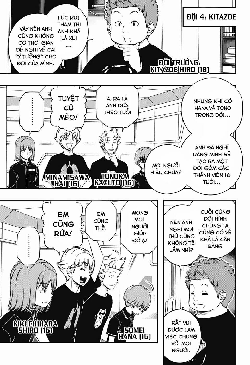 World Trigger 207 trang 18