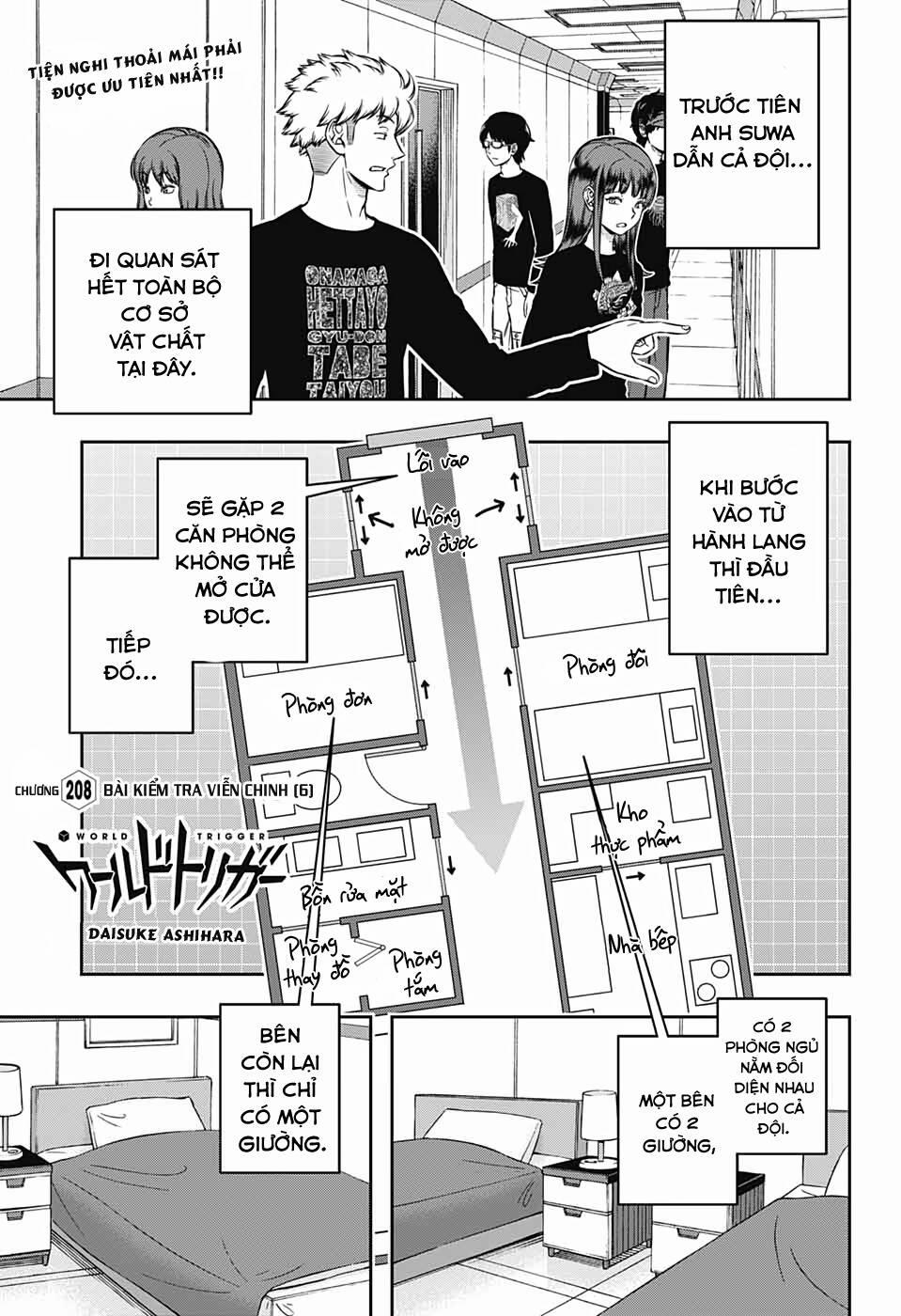 World Trigger 208 trang 1
