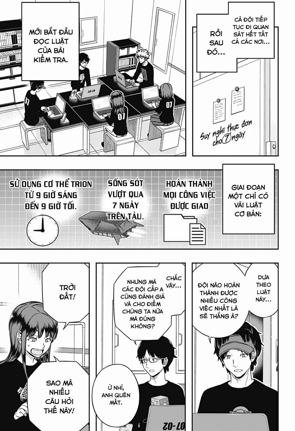 World Trigger 208 trang 9
