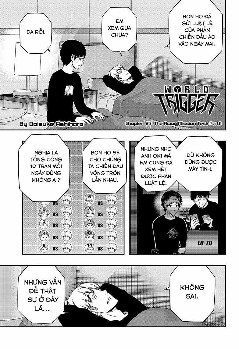 World Trigger 213 trang 0