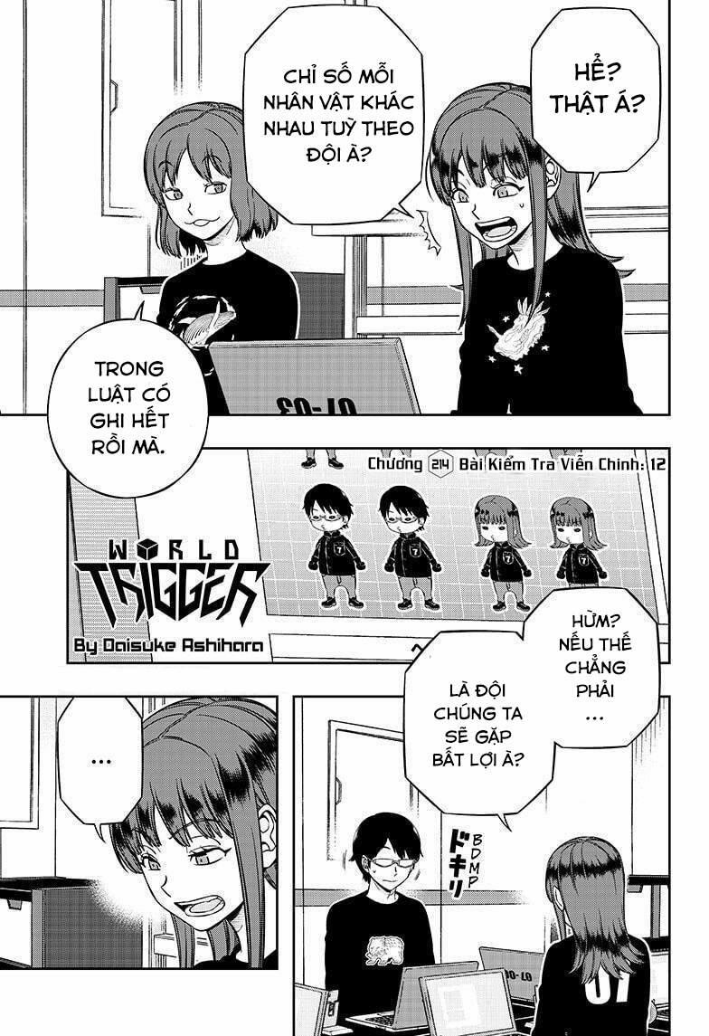 World Trigger 214 trang 0