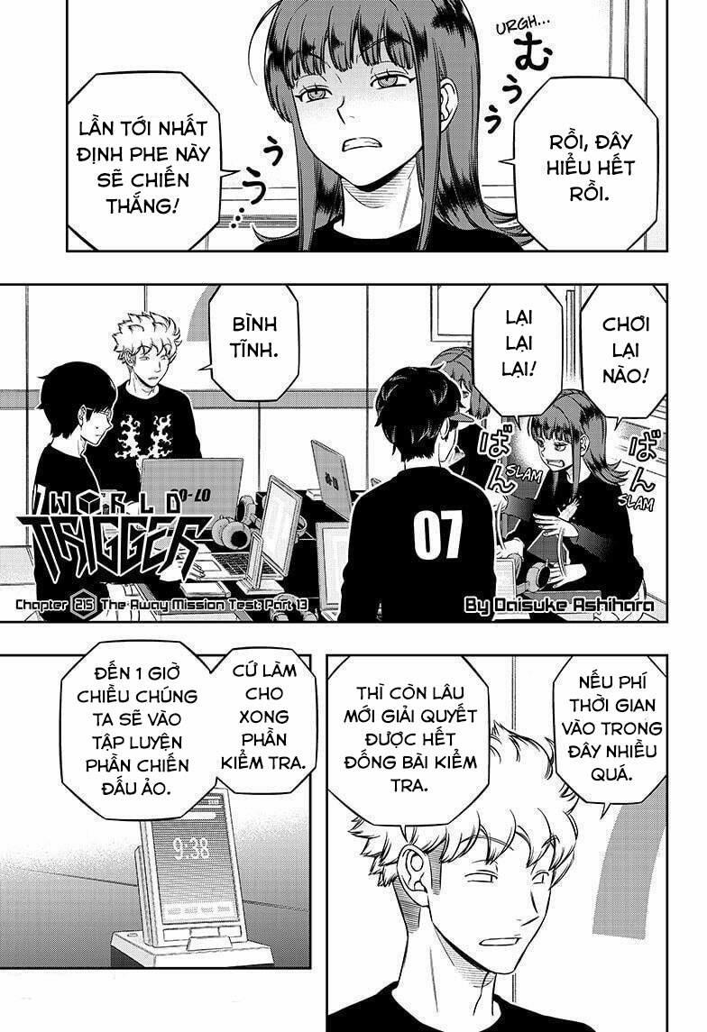 World Trigger 215 trang 0