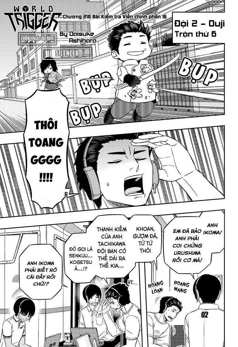 World Trigger 218 trang 1