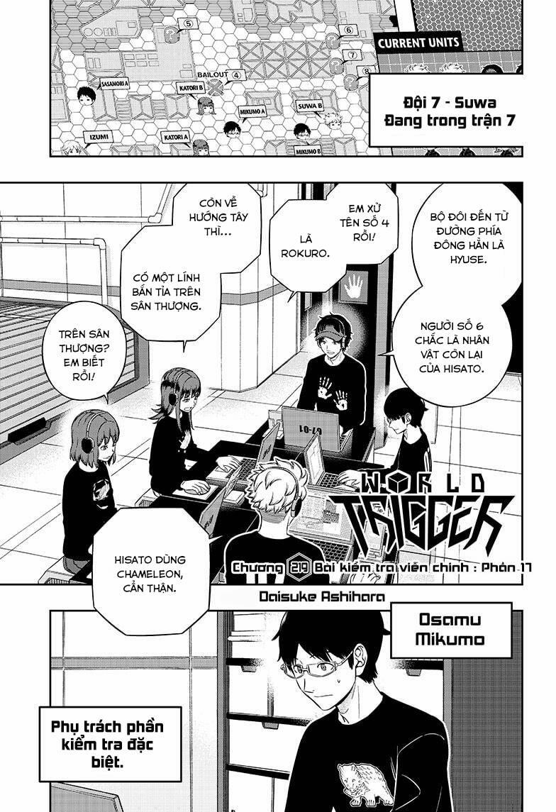 World Trigger 219 trang 1