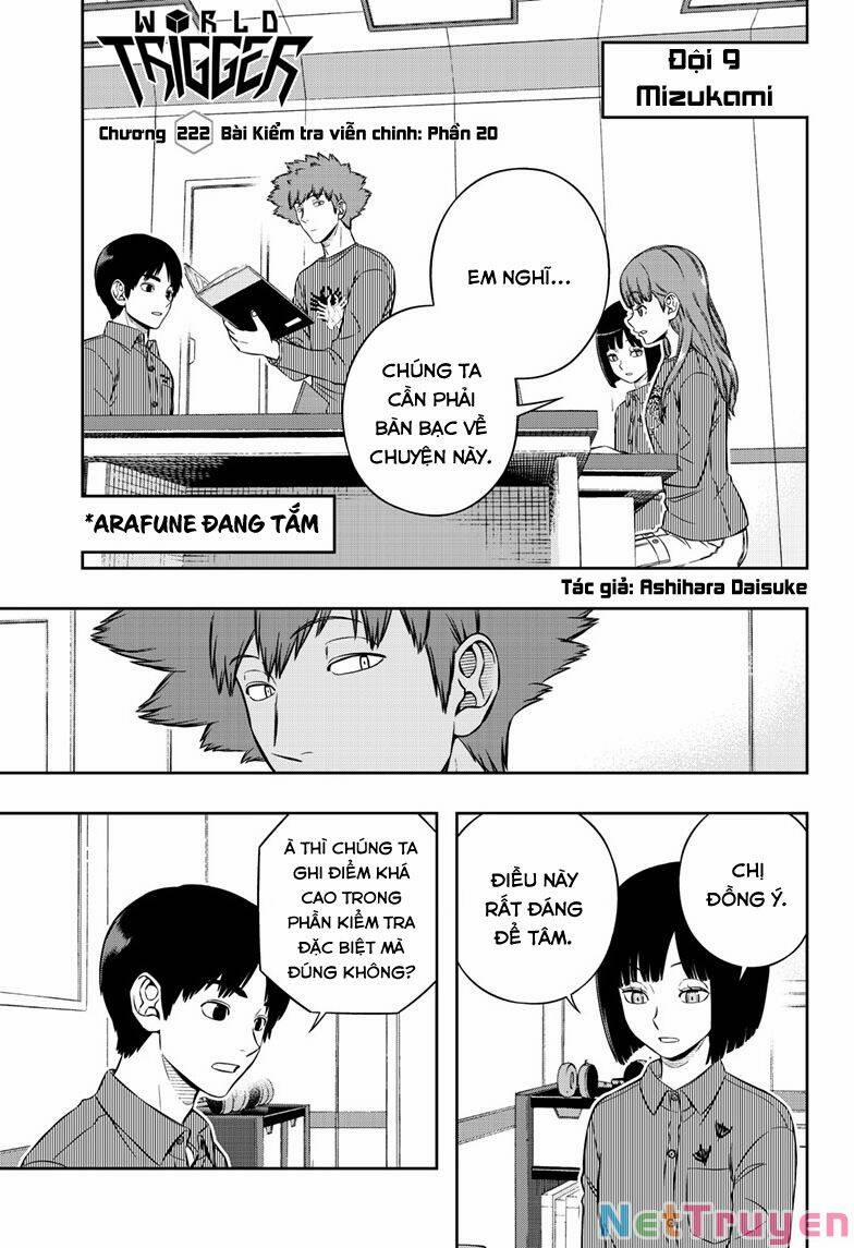 World Trigger 222 trang 1
