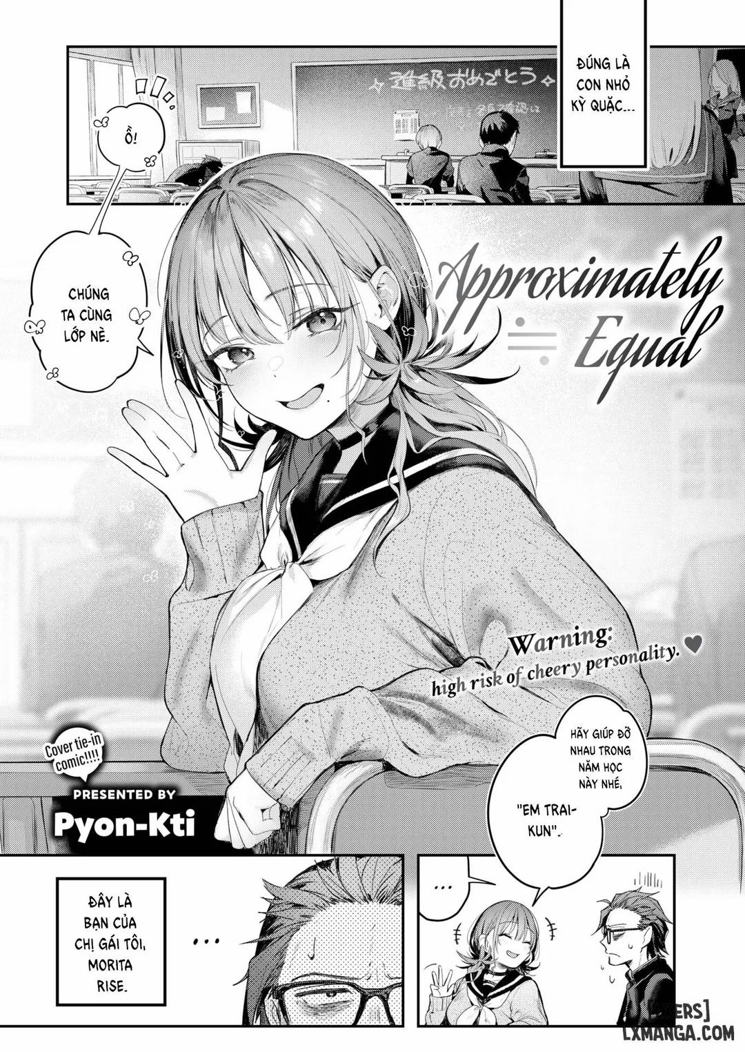 Xấp xỉ bằng nhau Oneshot trang 3