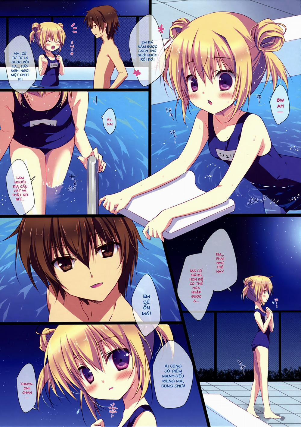 Xin anh hãy tốt với em gái mình hơn đi ạ! Oneshot trang 4