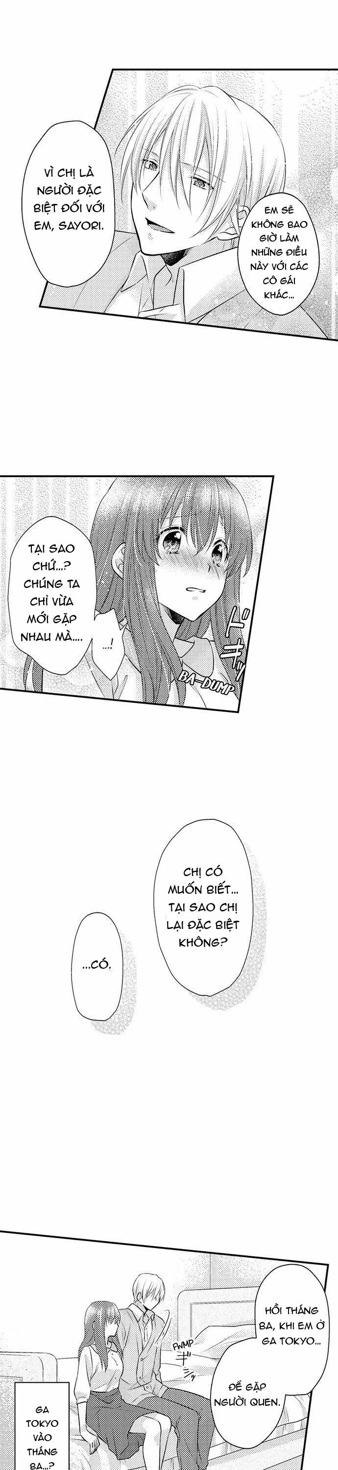 Xin Lỗi, Em Không Thể Chỉ Ngủ Với Chị Được 8.1 trang 7