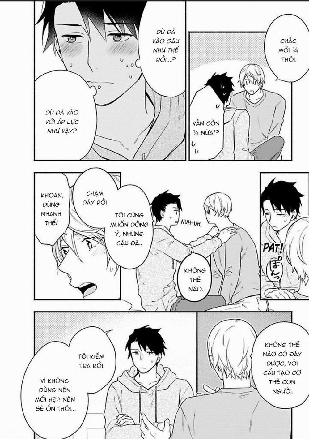 Xin Lỗi Vì Cậu Nhỏ Của Tui To Quá! 6 trang 3