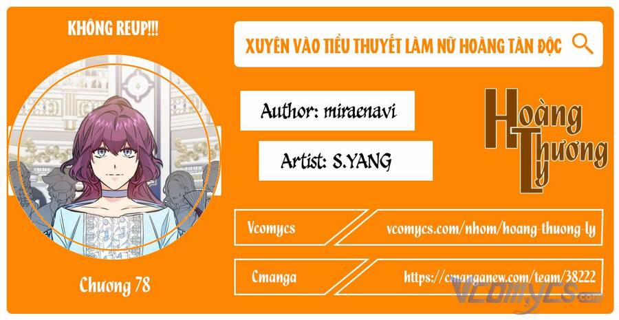 Xuyên Vào Tiểu Thuyết Làm Nữ Hoàng Tàn Độc 78 trang 0