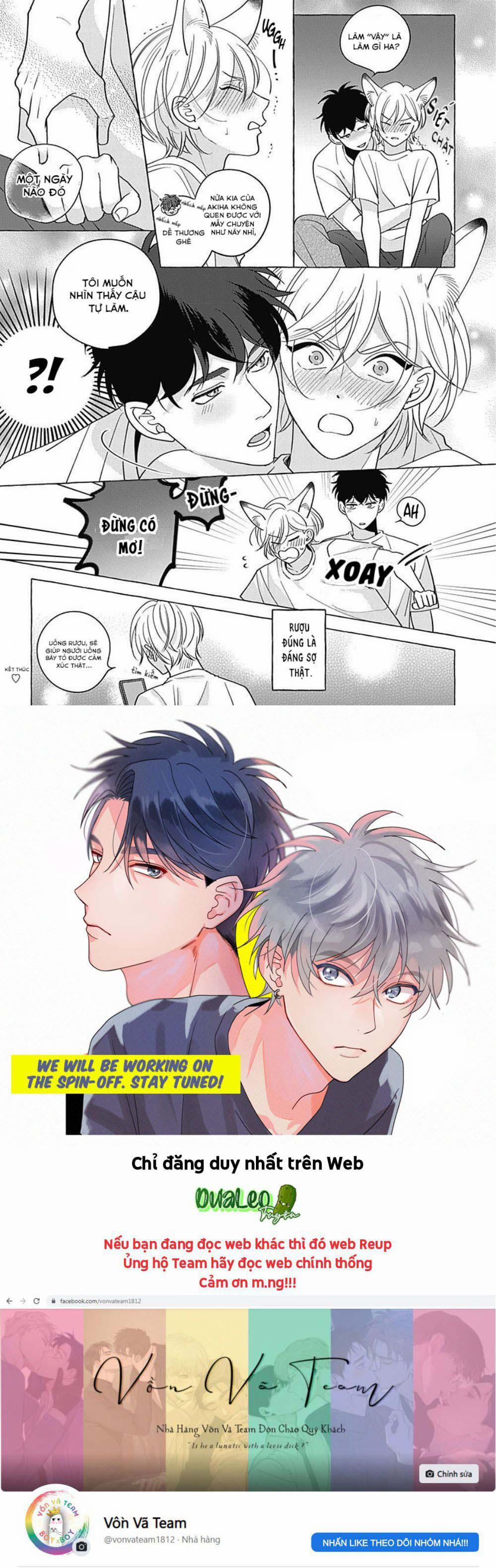 Yakimochi wa kitsuneiro (END) 5.5 Extra trang 20