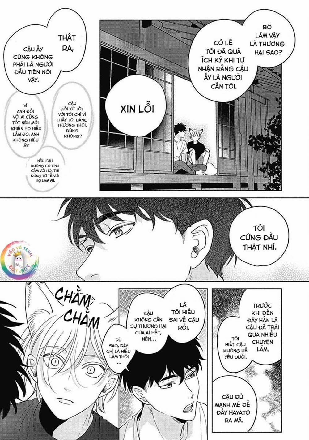 Yakimochi wa kitsuneiro (END) 5 END trang 18