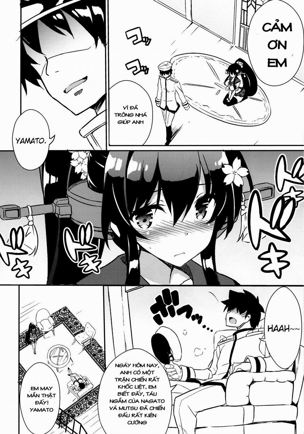 Yamato Hotel no Room Service wa Ikaga Desuka (Kantai Collection -KanColle-) Oneshot trang 2