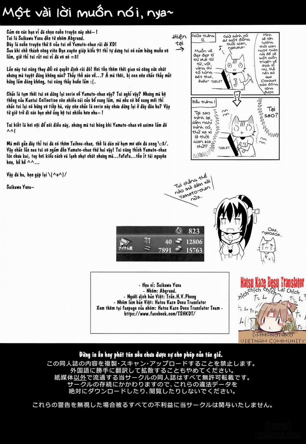 Yamato to Yoru no Kyuuichi Oneshot trang 24