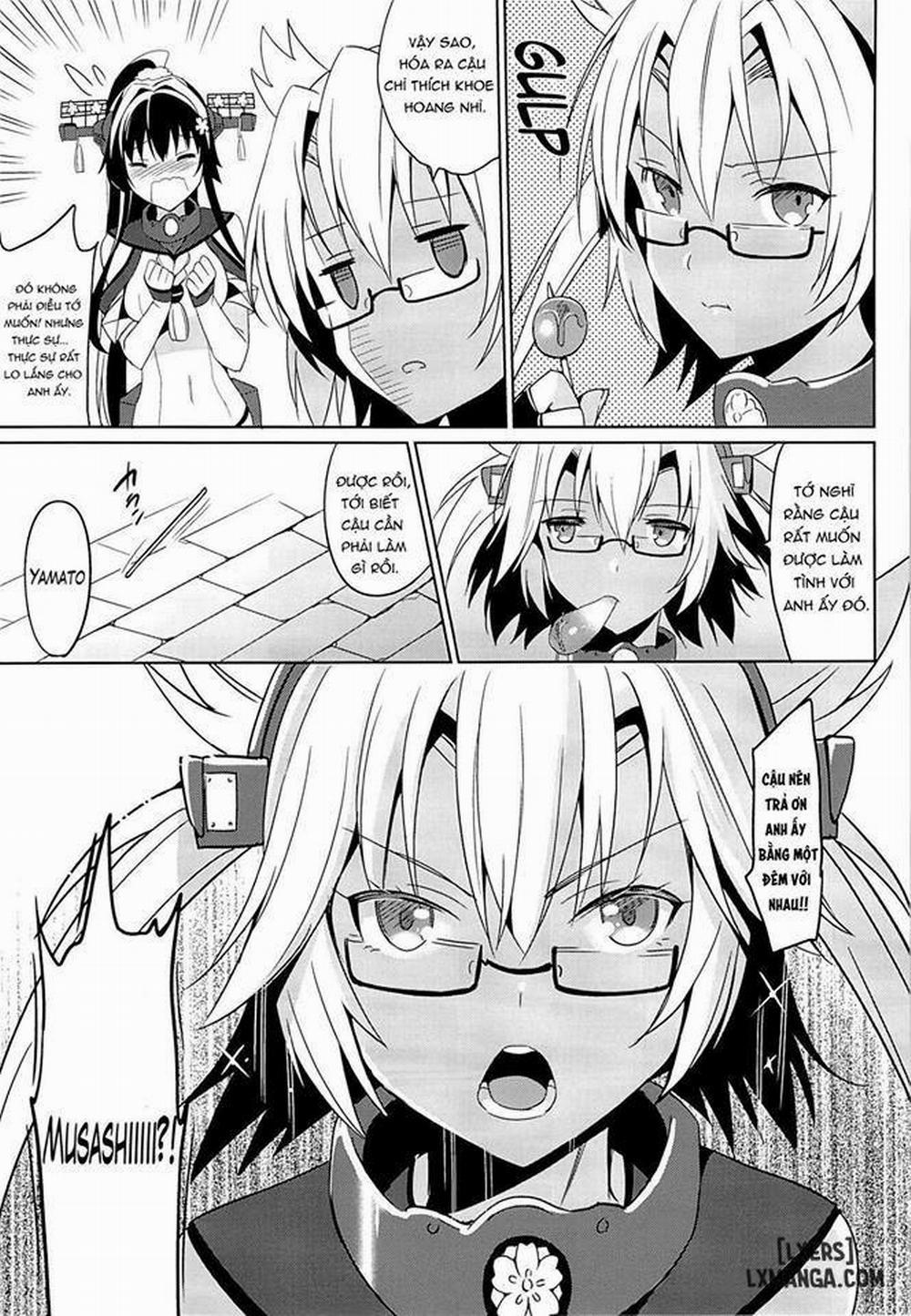 Yamato wa Teitoku to Koi shitai 2 Oneshot trang 3