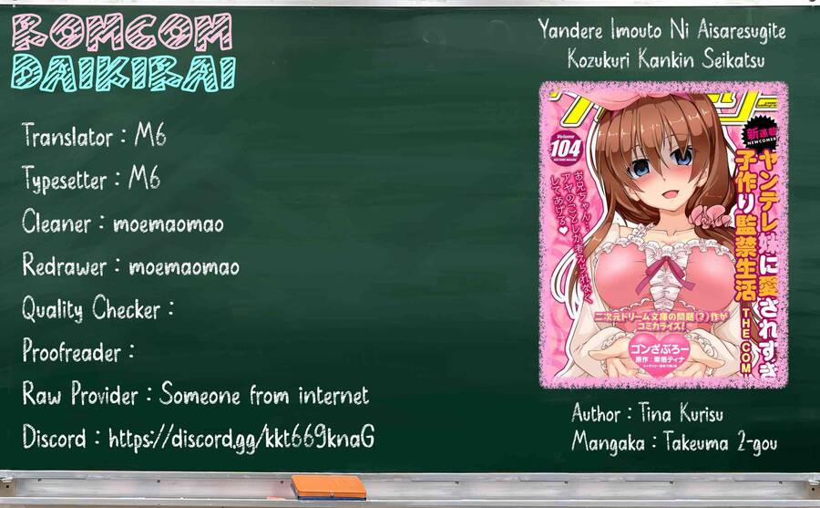 Yandere Imouto Ni Aisaresugite Kozukuri Kankin Seikatsu 5 trang 0