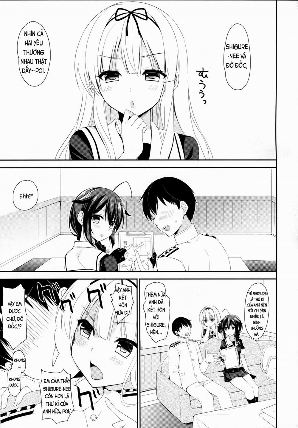 Yandere Shigure to Wakaretai (Kantai Collection) Oneshot trang 3