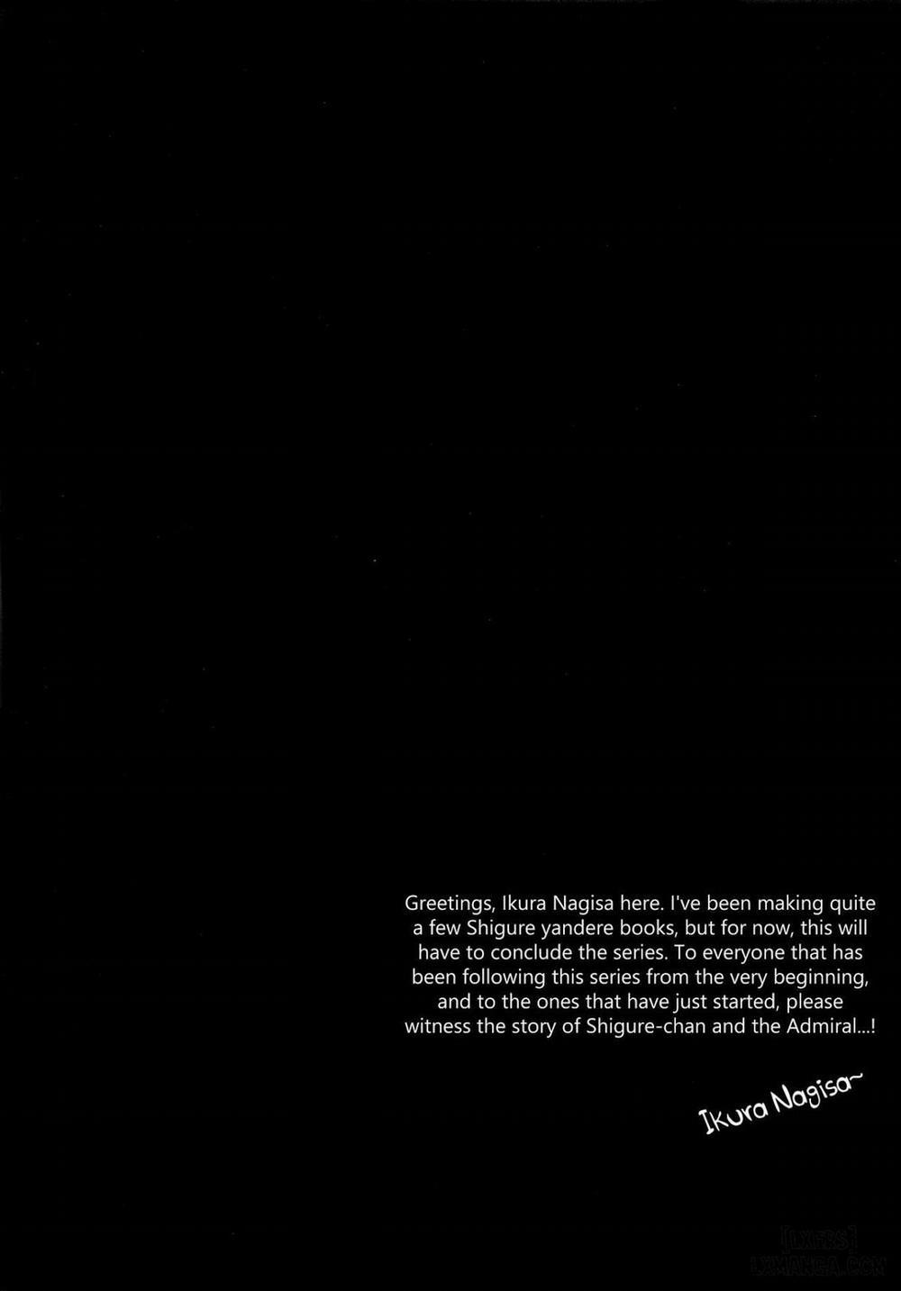 Yandere Shigure to Wakaretai Oneshot trang 2