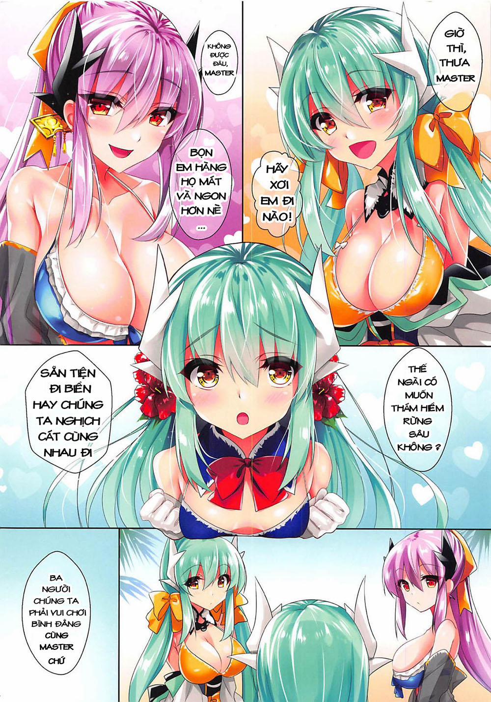 Yarihii to Harem H Suru Hon (Fate/Grand Order) OneShot trang 4