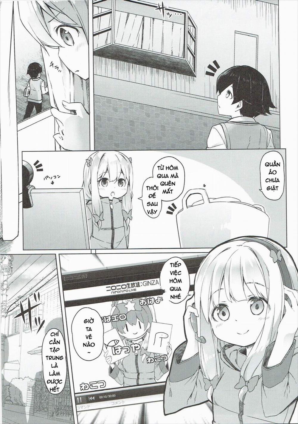 Yatta ne Sagiri-chan Shiryou ga Fueru ne! (Eromanga Sensei) Oneshot trang 4