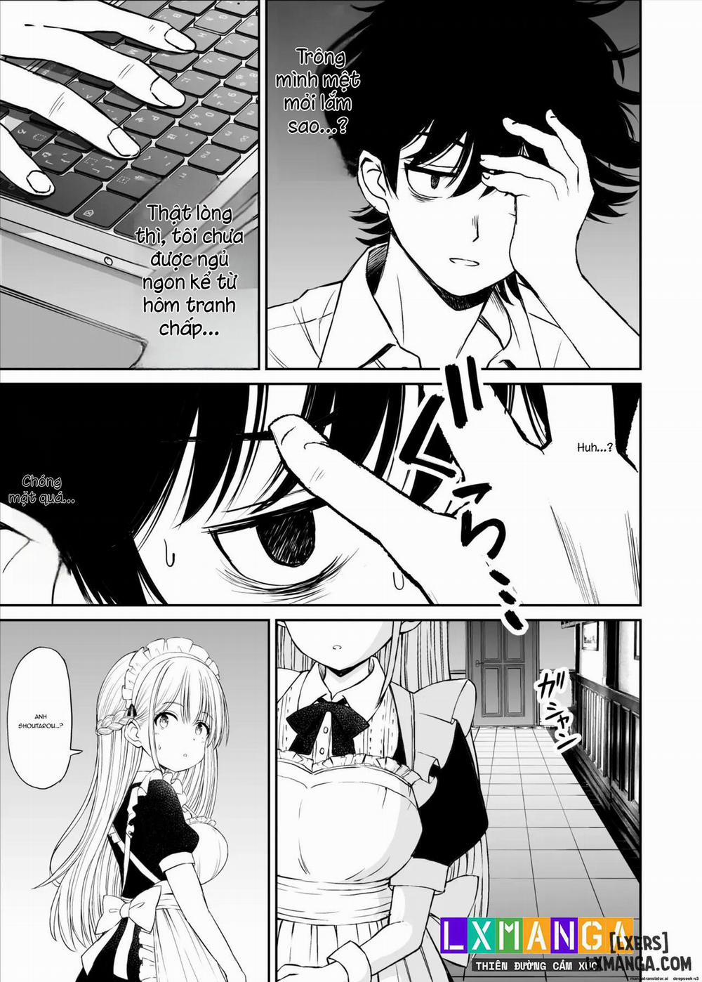 Yawaraka Maid no Gohoushi Sex Oneshot. trang 13