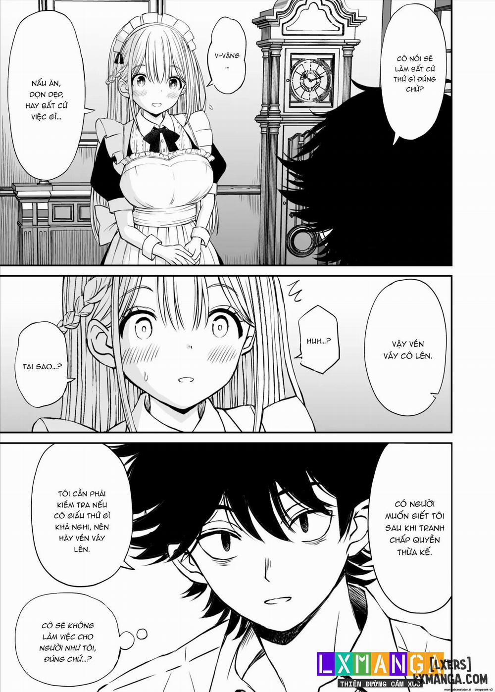 Yawaraka Maid no Gohoushi Sex Oneshot. trang 7