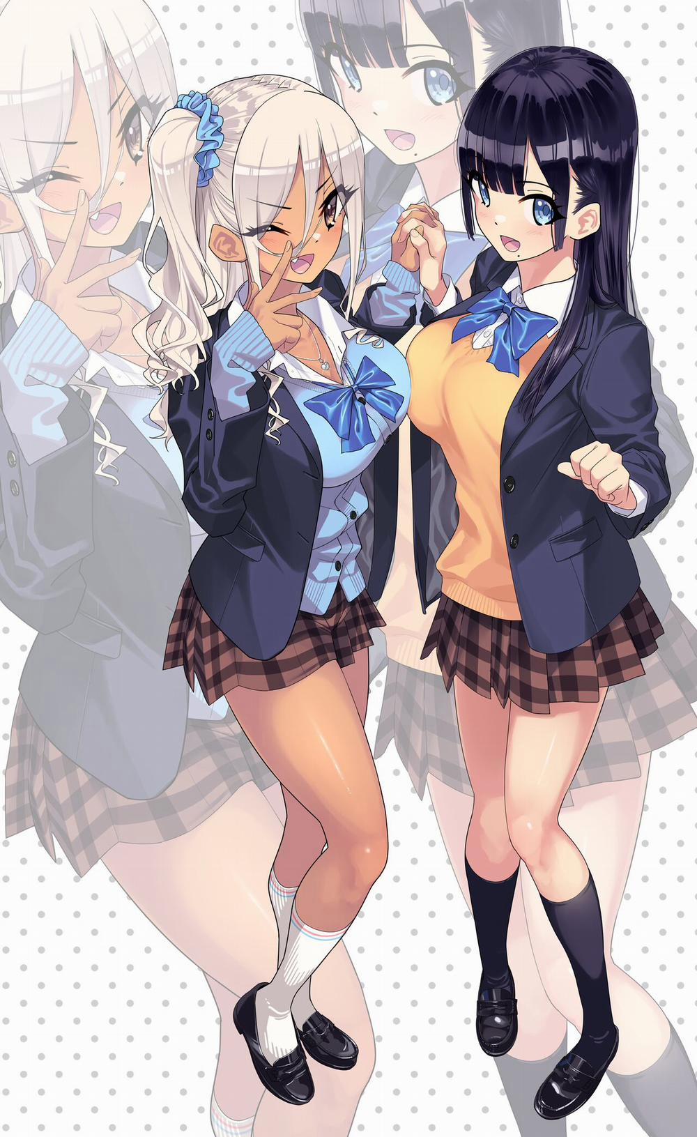 Yearbook of Whores Extra 0 (Chỉ Ảnh Không Thoại) Reimi Và Natsuki 0 với Cô Bạn Crush Quốc Dân và Cô Nàng Gyaru Da Ngăm) trang 0