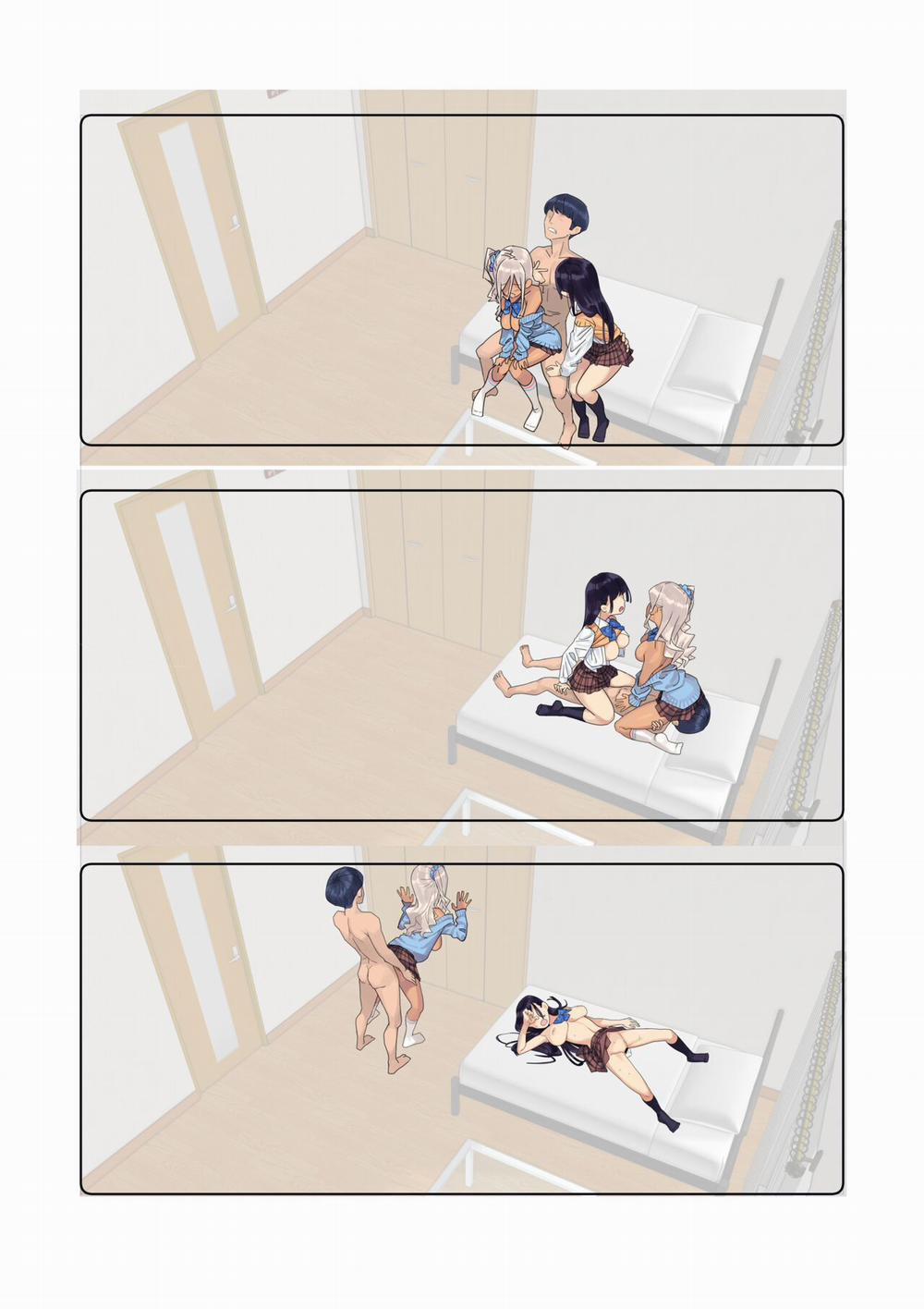 Yearbook of Whores Extra 0 (Chỉ Ảnh Không Thoại) Reimi Và Natsuki 0 với Cô Bạn Crush Quốc Dân và Cô Nàng Gyaru Da Ngăm) trang 17