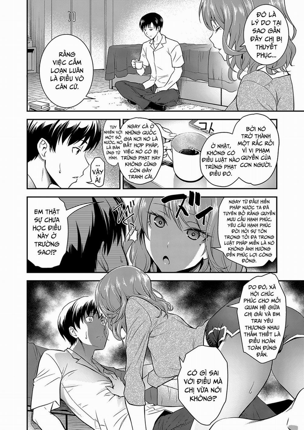 Yêu chị gái không hề phạm pháp Oneshot trang 5