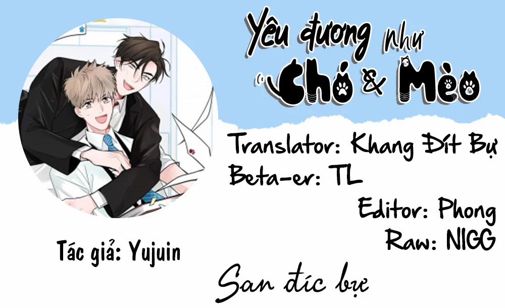 Yêu Đương Như Chó Với Mèo 1 trang 0