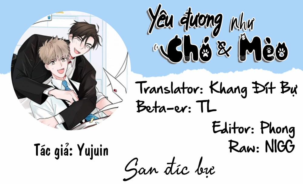 Yêu Đương Như Chó Với Mèo 6 trang 0