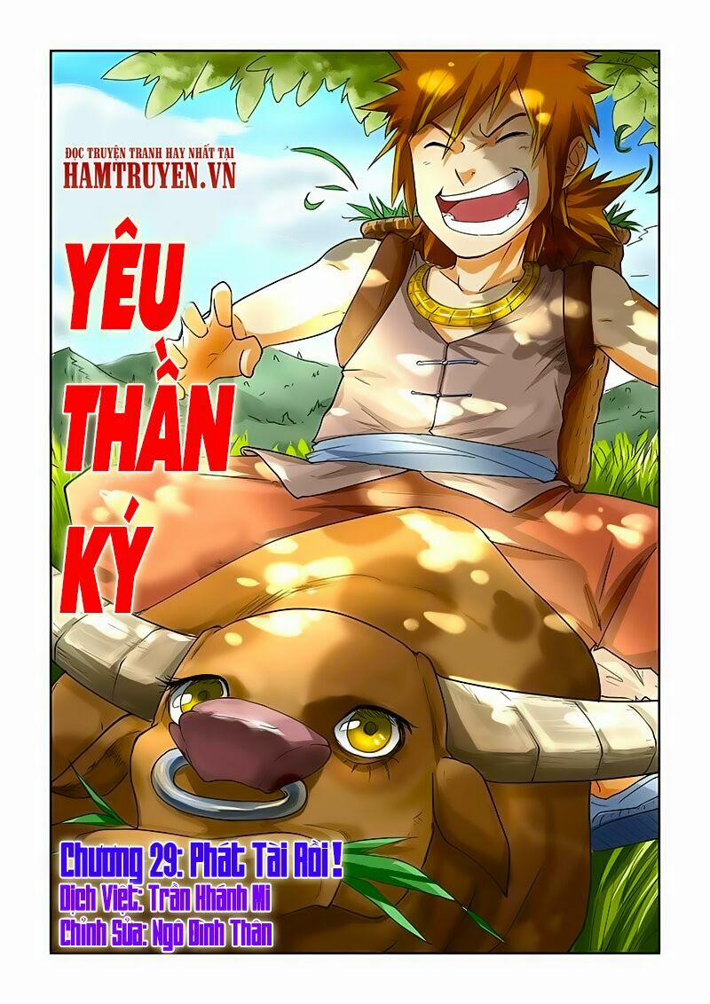 Yêu Thần Ký 29 trang 1