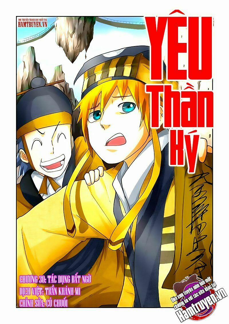 Yêu Thần Ký 30 trang 1