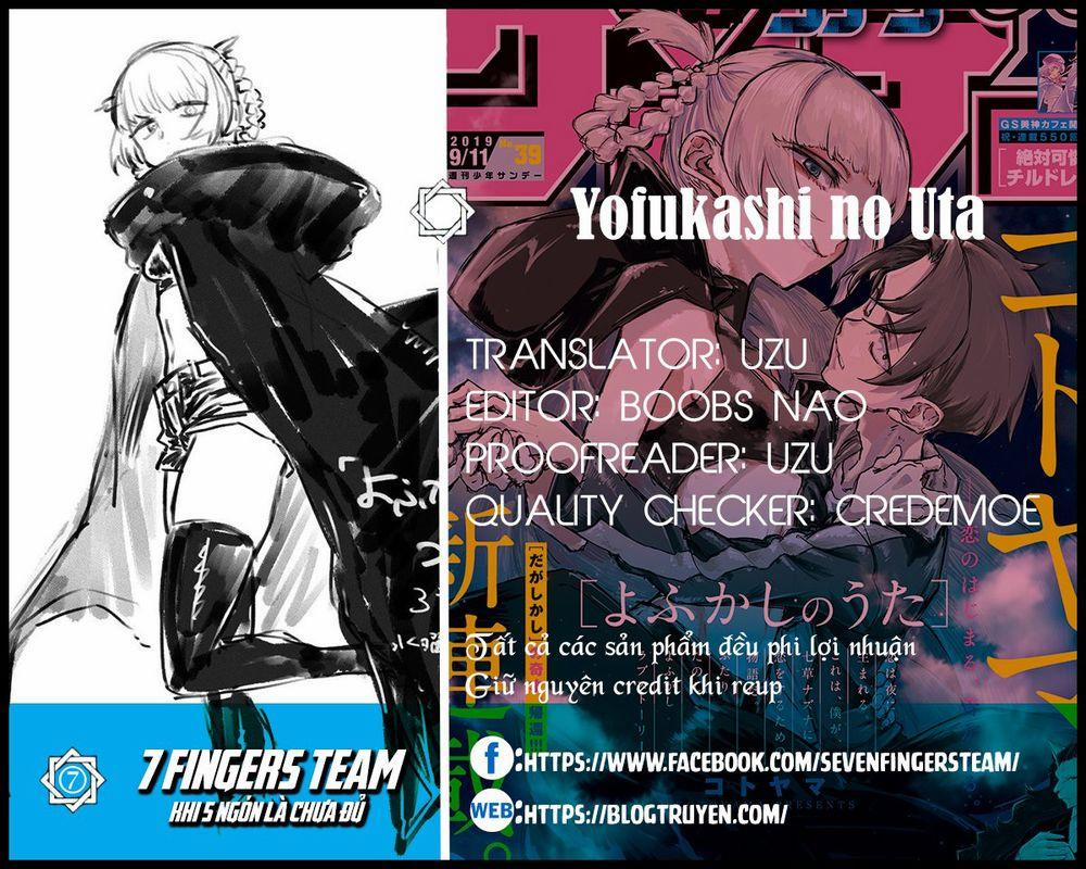 Yofukashi No Uta 1 trang 1