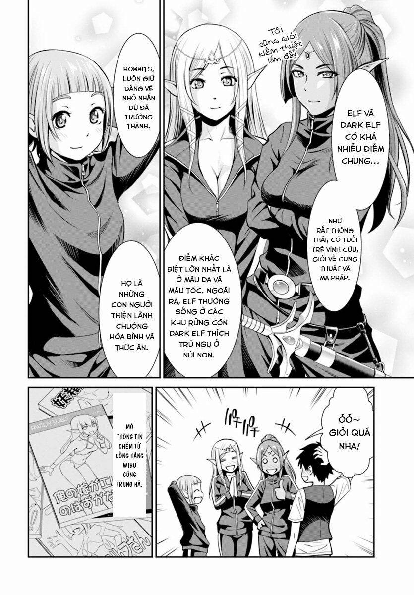 Yojouhan Isekai Kouryuuki 0.0 Đàm phán hòa bình với tộc elf trên căn phòng 4 chiếu rưỡi trang 13