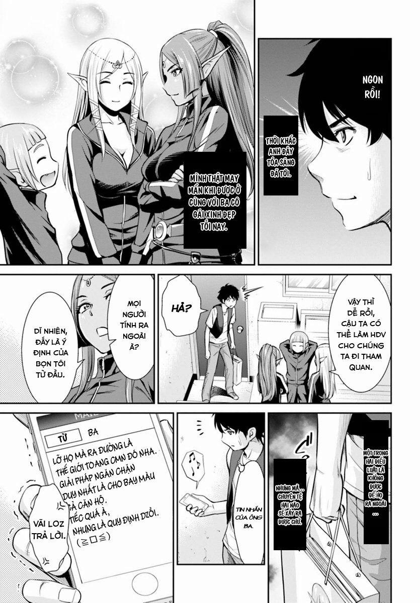 Yojouhan Isekai Kouryuuki 0.0 Đàm phán hòa bình với tộc elf trên căn phòng 4 chiếu rưỡi trang 14