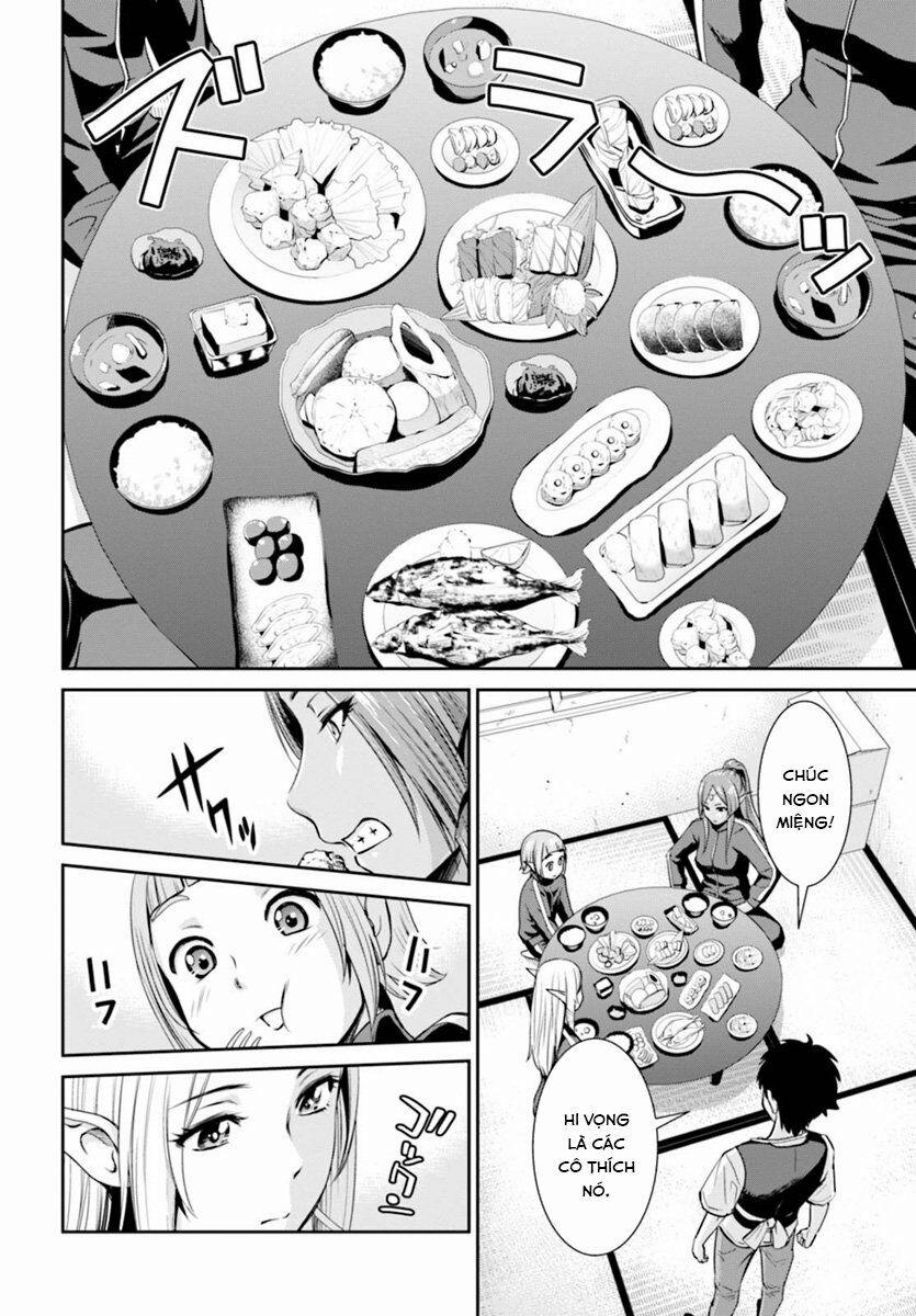 Yojouhan Isekai Kouryuuki 0.0 Đàm phán hòa bình với tộc elf trên căn phòng 4 chiếu rưỡi trang 19