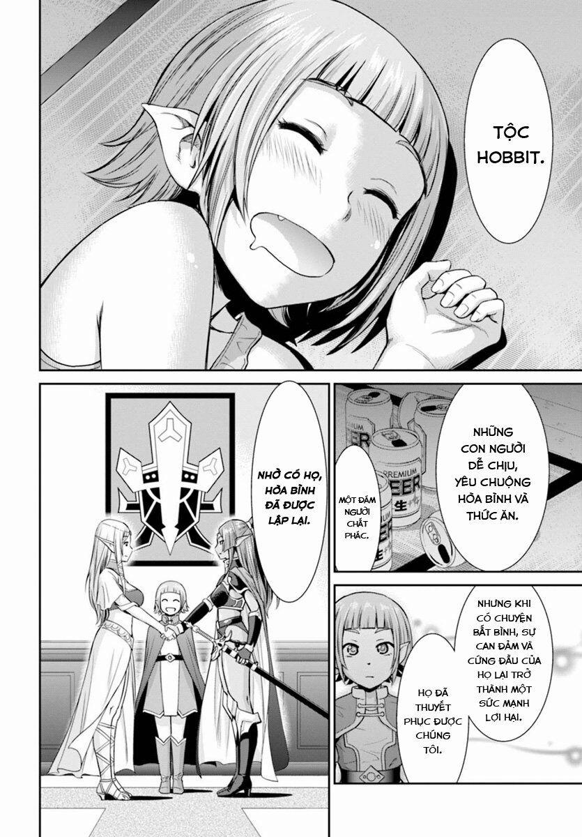 Yojouhan Isekai Kouryuuki 0.0 Đàm phán hòa bình với tộc elf trên căn phòng 4 chiếu rưỡi trang 23